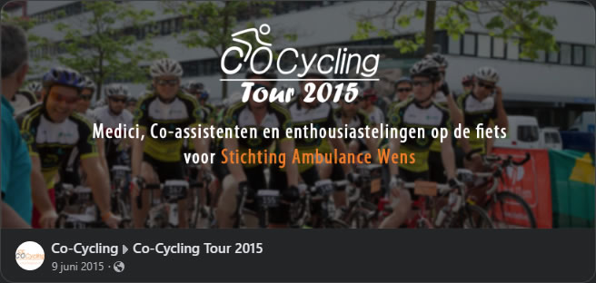 Co-Cycling Tour 2015
